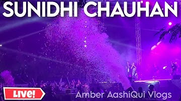 Sunidhi Chauhan live Performance 😍 | DTU Fest 2023 | Funny Concert 😂 |