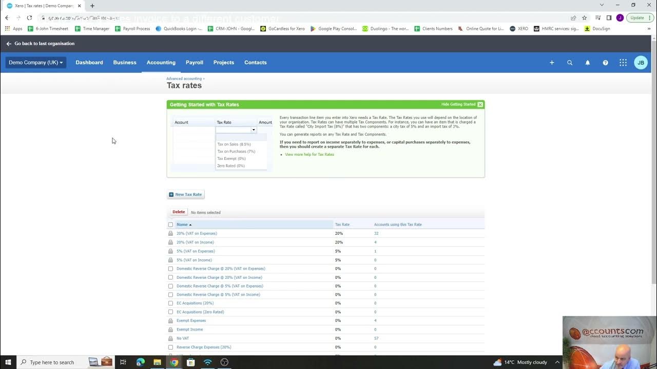Making yourself a cis subcontractor on xero and getting everything as