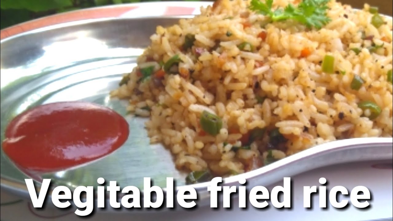 ತುಂಬಾ ಇಷ್ಟ ಆಗುವ ವೆಜಿಟೇಬಲ್ ಪ್ರೈಡ್ ರೈಸ್../Vegetable fried rice in kannada....... YouTube