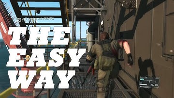 METAL GEAR SOLID 5 V Target Practice R&D Platform EASY PS4 Controller Aim Sufferage 2017