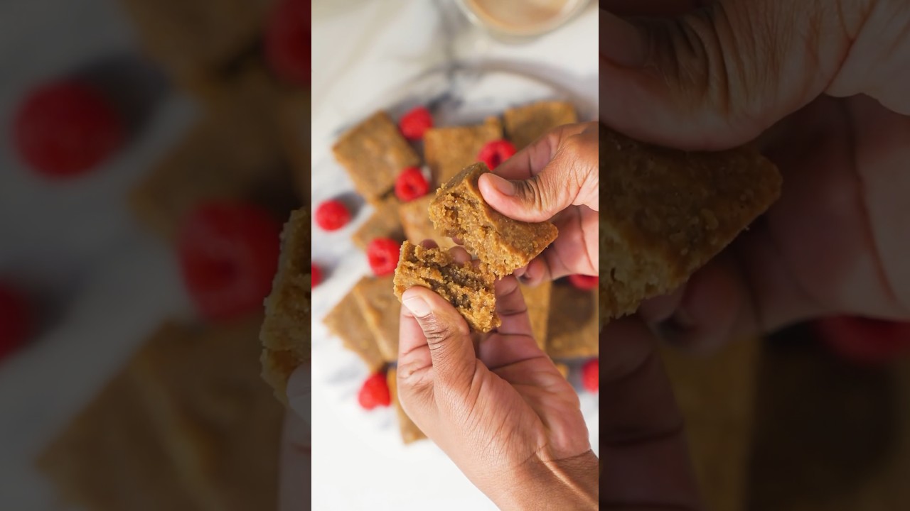 Coffee Blondie Bites