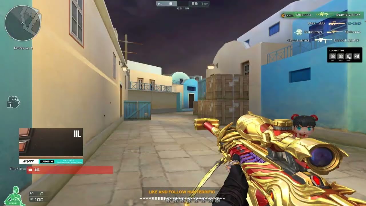 CROSSFIRE | BARRET IRON SHARK VERMILLION GAMEPLAY | CFPH