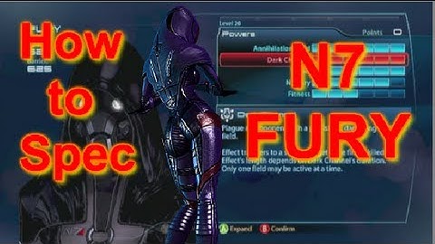 Mass Effect 3 How to Properly Spec N7 Fury (Opinion)