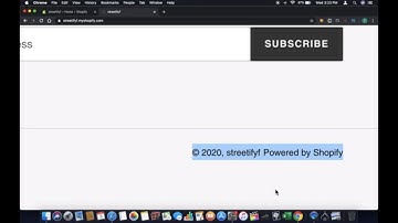 How to remove "Powered by Shopify" from the Footer and the Password Page