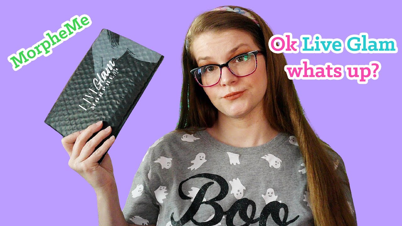 Live Glam and Morphe Subscription Unboxing October 2020