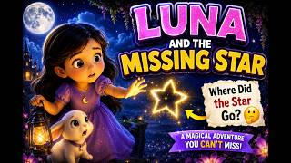 Where Did the Star Go ⭐🌙 | Luna’s Magical Adventure | Kids Story