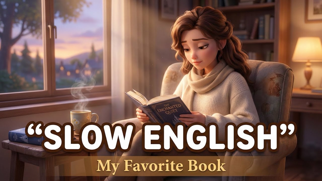 📚 My Favorite Book | Stop Saying “It Was Good” | Slow English Story & Speaking Practice