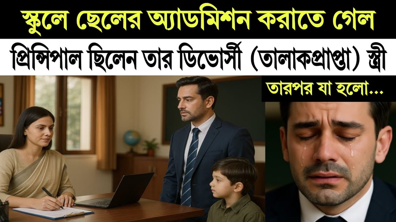 ছেলেকে স্কুলে ভর্তি করাতে গিয়েছিলেন, কিন্তু প্রিন্সিপালই হলেন তাঁর তালাকপ্রাপ্ত স্ত্রী। এরপর যা হল..