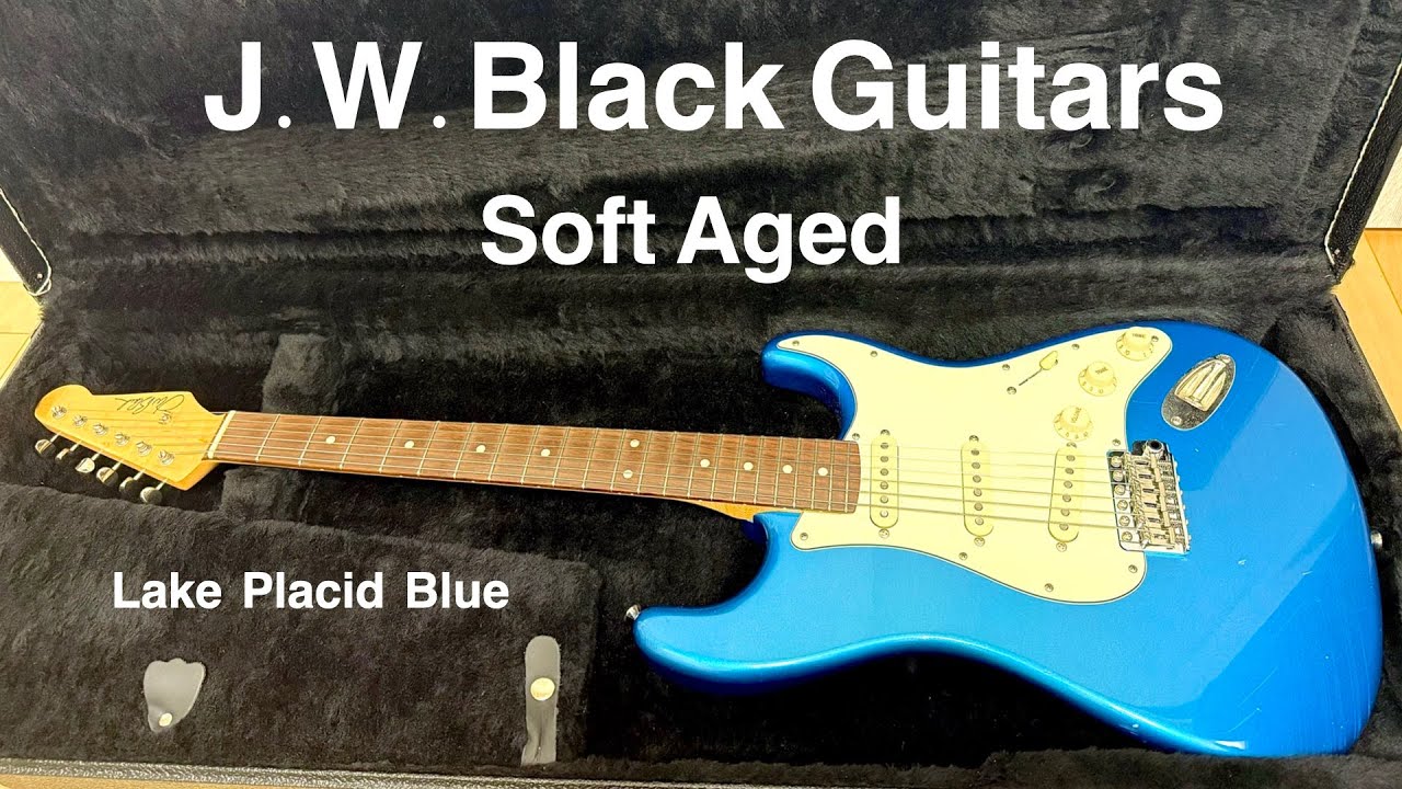 J.W.Black Guitars USA 2021年製 - YouTube
