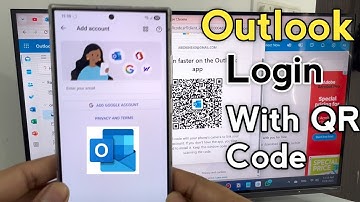 How to login outlook in mobile using qr code | Use a QR code to sign-in to the Outlook mobile apps