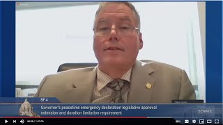 Requiring Legislative Approval for Extending Peacetime Emergencies