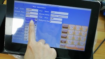 How to add PLU in cash register