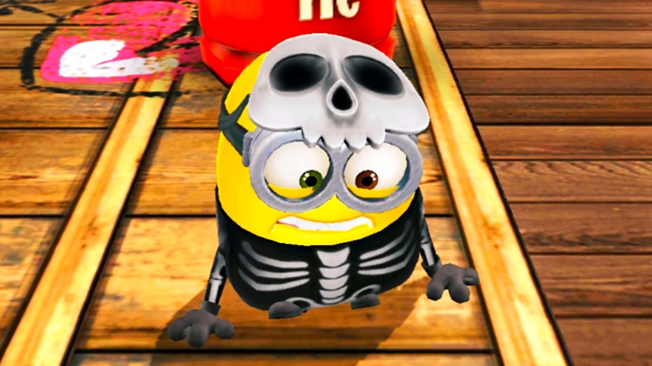 Despicable me minion rush - Skeleton Bob In from France with love