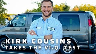 vI Q Test Minnesota Vikings QB Kirk Cousins