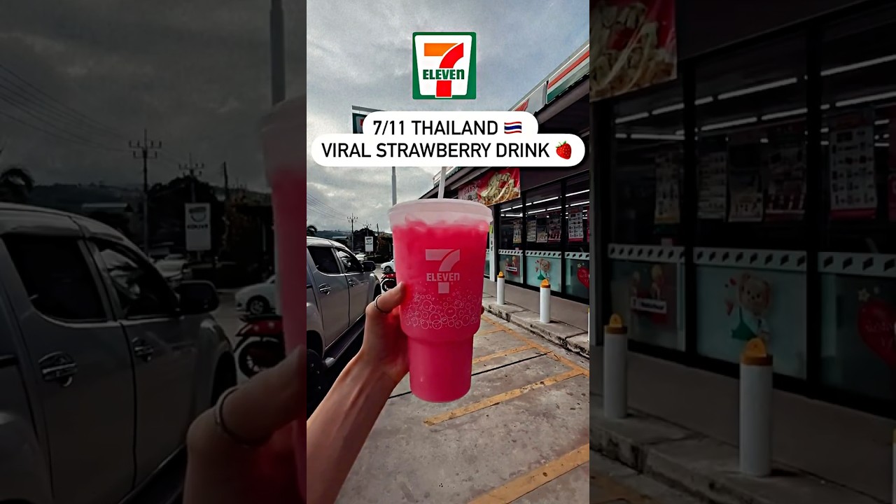 Bhai, yeh hai Thailand ka VIRAL 7-Eleven Drink! 🔥 