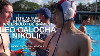 Leo Galocha Nikolić Capital Waterpolo 2006 Goalie Highlights