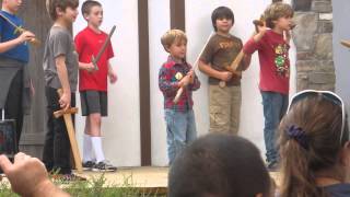 Otto Hasslehoff&#39;s Childrens School of Sword - awesome kid