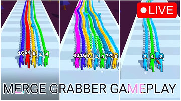 Merge Grabber Bast Gameplay Noob vs Hacker part 3 #shortfeed #mergegrabber #live #shorts #ytshorts