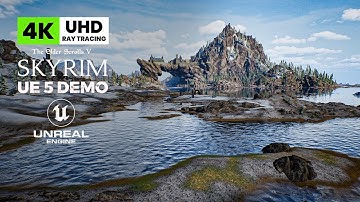 SKYRIM Unreal Engine 5.6 Demo 4K
