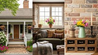 🌿 Antique & Rustic Country Cottage Tour: Timeless Home Decor Ideas for Slow Living ✨