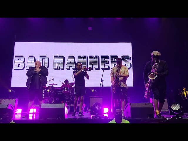 bad manners - can't take My eyes off You & just a feeling 2021 global sound fest class=