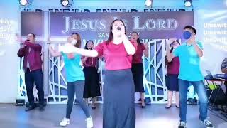 Video thumbnail of "UMAWIT NG ALLELUIA (Music & Dance Cover) by JIL SJC WAN TEAM"