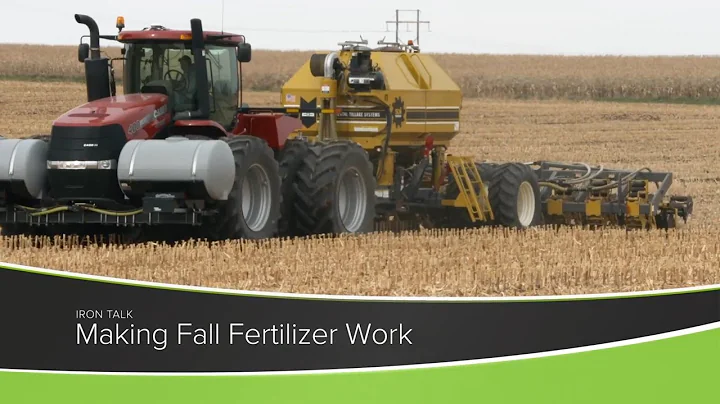 Iron Talk #1179 Making Fall Fertilizer Work (Air Date 11-8-20)