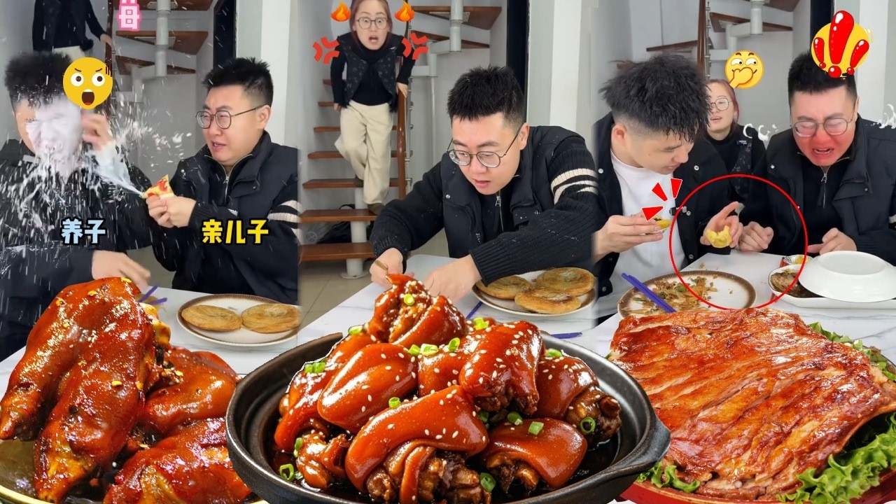 蠢老公实在太过分了故意滋弟弟一身牛奶还给弟弟蛋挞里加芥末，还好妈妈故意拿大鲤鱼套路哥哥，最后哥哥不仅被芥末辣到大鲤鱼变成了只剩下鱼刺