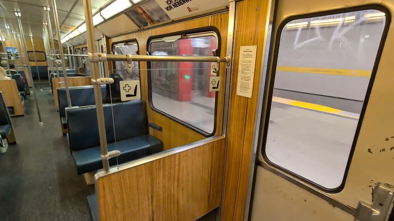 U-Bahnfahrt München in Echtzeit, U2 (Typ A)