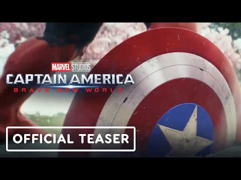 Captain America: Brave New World - Official Teaser Trailer (2025) Anthony Mackie, Giancarlo Esposito