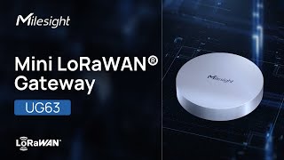 Milesight UG63 mini LoRaWAN Gateway screenshot 4