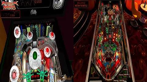 Pinball FX3 vs.  Future pinball- Attack from Mars