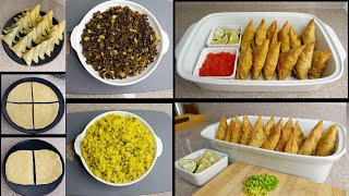 SAMOSAS// HOW TO MAKE SAMOSAS FULL RECIPE