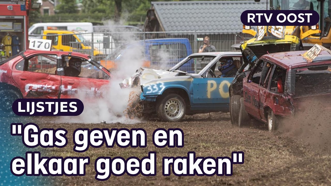 Nog meer autorodeo: auto platjagen en dan weer naar huis! | RTV Oost