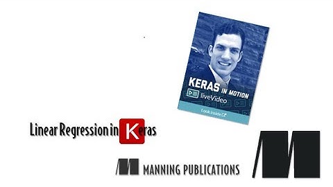 Linear Regression in Keras