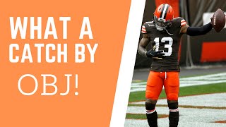 Watch and Listen: Browns' Odell Beckham Jr. makes circus catch vs. Colts