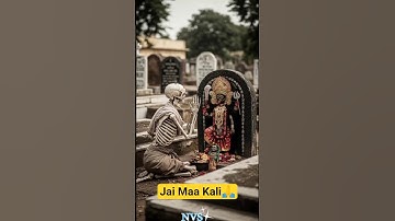 🌑 MAA Kali’s Divine Light Protects the Lonely Devotee! #shorts #ytshorts #nanditaviralshorts