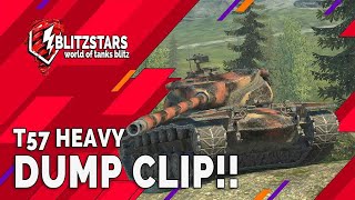 T57 Heavy Dump Clip World of Tanks Blitz