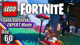 EXPERT MODE | Day 60: NINJAGO Update—PART TWO is HERE! Ice &amp; Oni!⠀[LEGO Fortnite—Solo Survival]