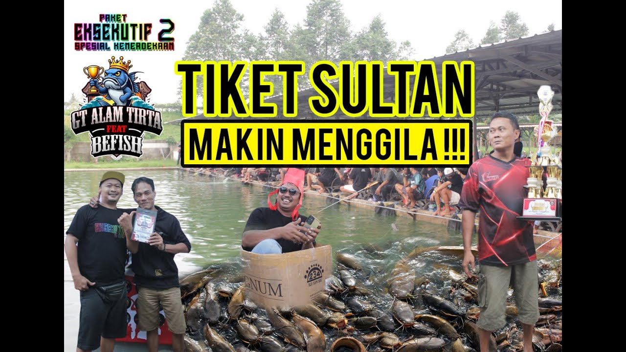 VIRAL..!!! TIKET SULTAN MAKIN MENGGILA #galatama_lele #fyp #fypシ #fypシ゚viral #mancingmania