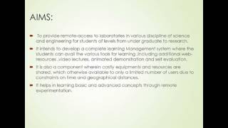 VIRTUAL/REMOTE LABORATORY