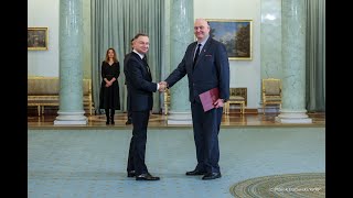 Pałac Prezydencki Uroczystość Powołania Prezesa Trybunału Konstytucyjnego