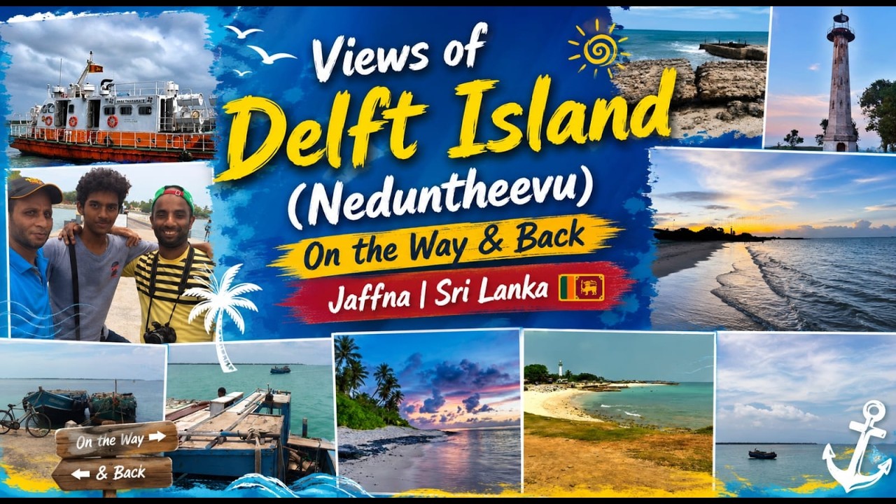Views of Delft Island (Neduntheevu) On the Way & Back | Jaffna | Sri ...