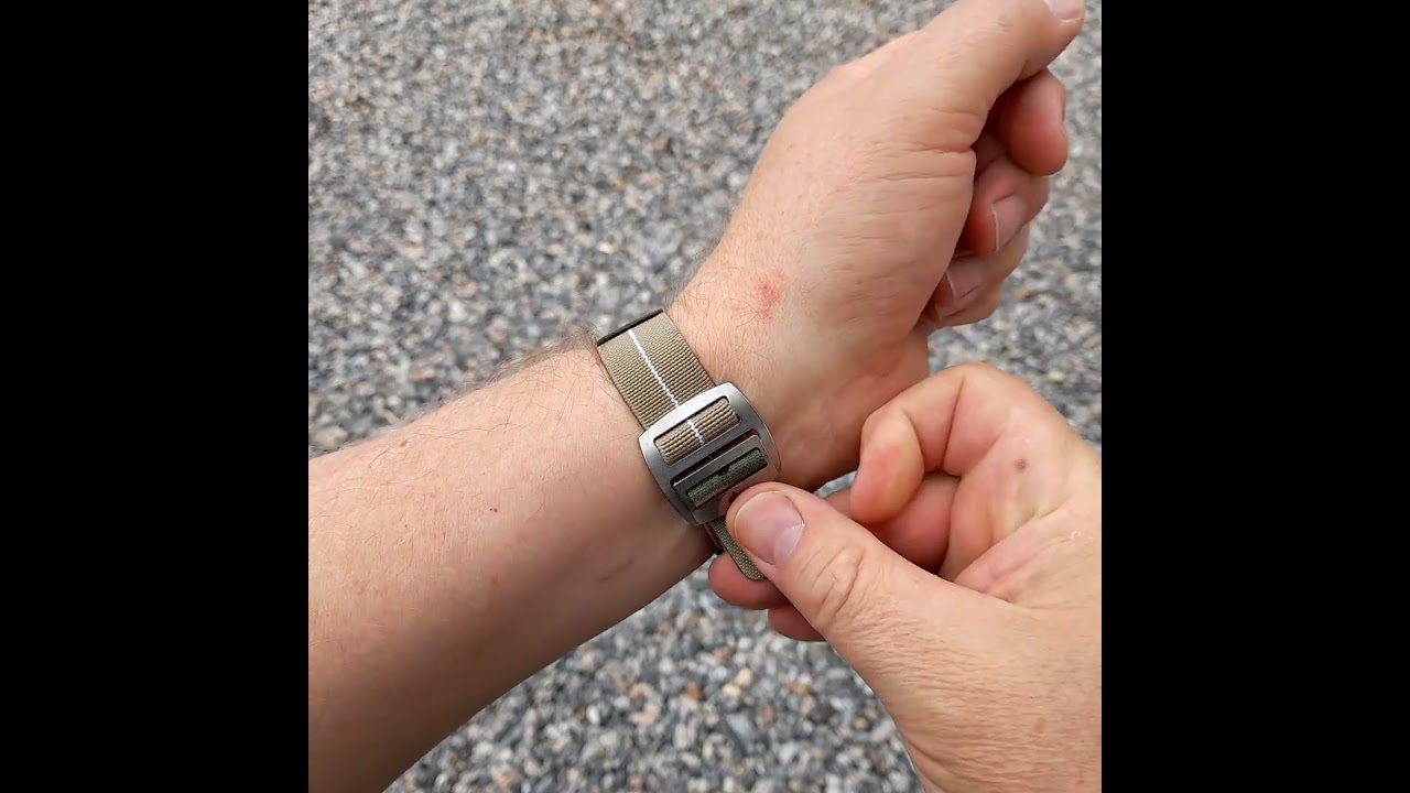 Riggerband 2 piece watch band