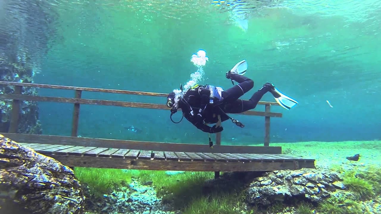 Austria's otherworldly dive spot