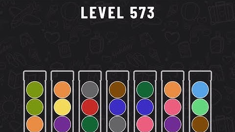 Ball Sort Puzzle Level 573 #ballsortpuzzle #ballsortpuzzlegameplay #puzzlegame #mobilegames
