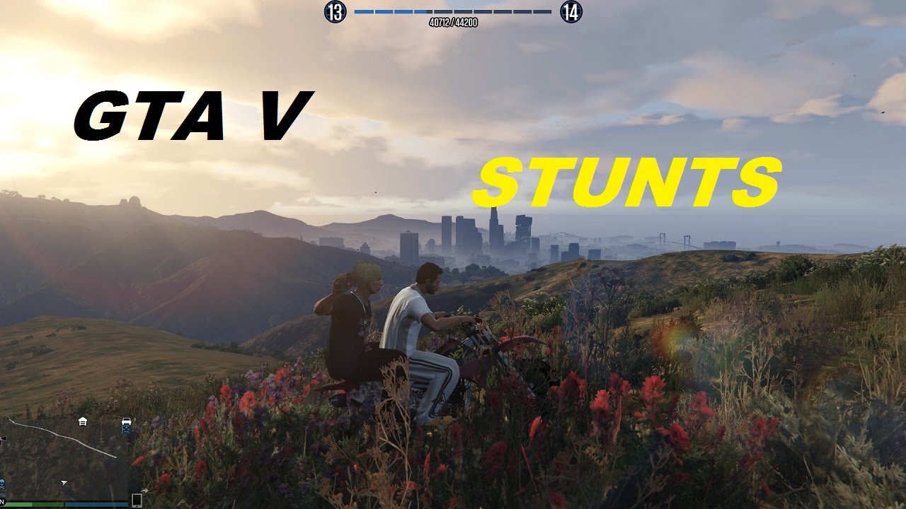 Grand Theft Auto 5 Stunts - Just Little Clips