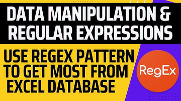 Use Regex (Regular Expressions Library) in VBA for Data Manipulation in Excel