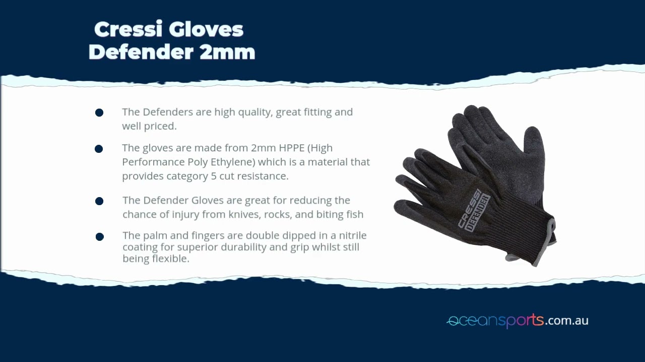 Cressi Gloves Defender 2mm