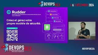 Pitch de Rudder, Sponsor Platinum de DEVOPS REX 2024 par Alexandre Brianceau, CEO
